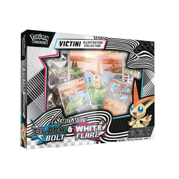 Pokémon  - Black Bolt & White Flare Victini Illustration Collection